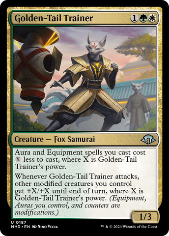 Golden-Tail Trainer [Modern Horizons 3]